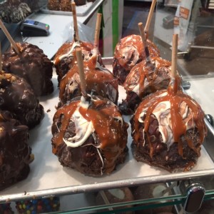 German chocolate apples