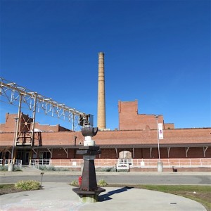 Imperial Centre smokestack