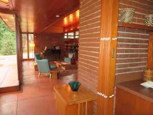 Interior of the Rosenbaum House.