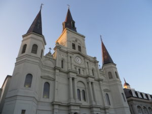 Cathedral in Jackson Square -- iconic symbol of New Orleans.