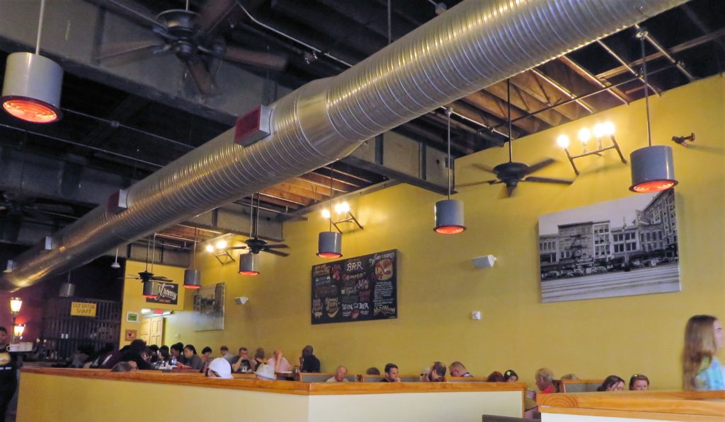 Interior of the Ruby Slipper Cafe on Canal St.